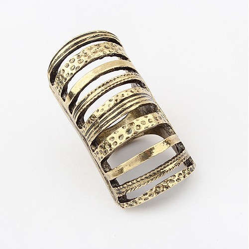 Vintage Bronze Knuckle Ring - FREE SHIPPING!