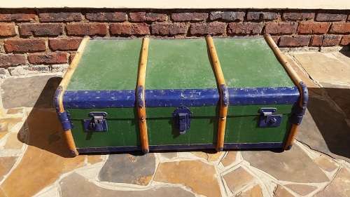 Extra Large antique trunk