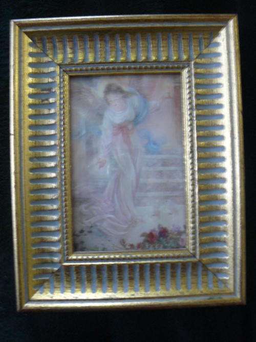 FRAME AND PICTURE WITH ANGEL