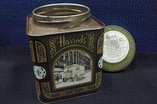HARRODS TEA TIN