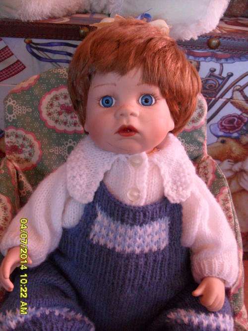 UNIQUE LOCALLY ALL HAND MADE BEAUTIFUL PORCELAIN DOLL