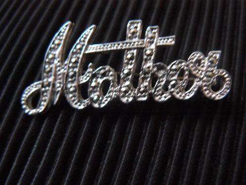 VINTAGE MARCASITE BROOCH MOTHER