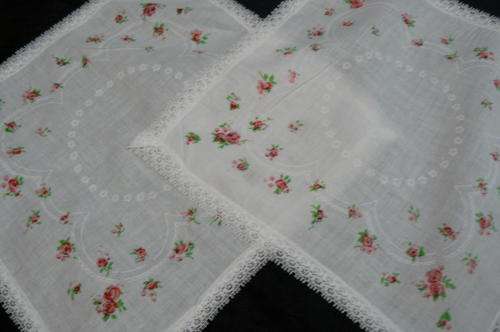 COTTON HANKIES X 2