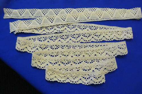 2 X COTTON EDGINGS