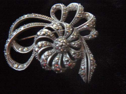 MARCAZITE BROOCH
