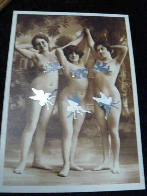 VINTAGE EROTIC POST CARD
