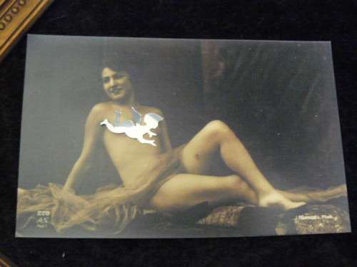 PHOTO OF VINTAGE EROTIC LADY N01