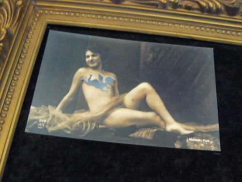 PHOTO OF VINTAGE EROTIC LADY N01