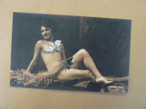 PHOTO OF VINTAGE EROTIC LADY N01