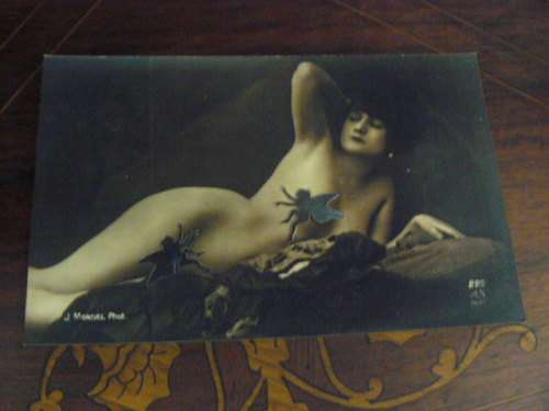 PHOTO OF VINTAGE EROTIC LADY NO 3