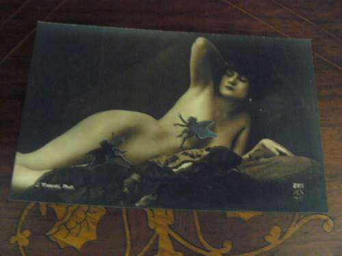 PHOTO OF VINTAGE EROTIC LADY NO 3