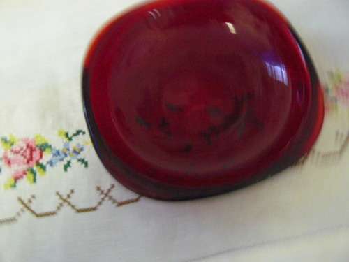 MURANO GLASS PIN DISH - OR SNACK DISH
