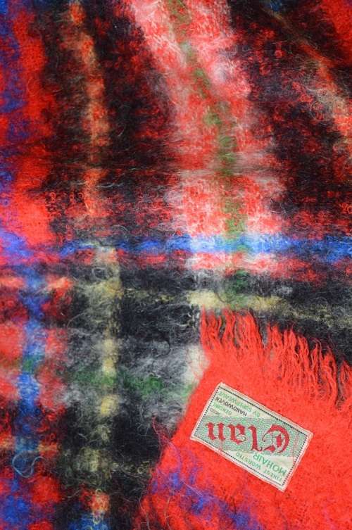 LARGE HAND woven, excellent quality MOHAIR blanket LIKE NEW !@!@!@! REDUCED