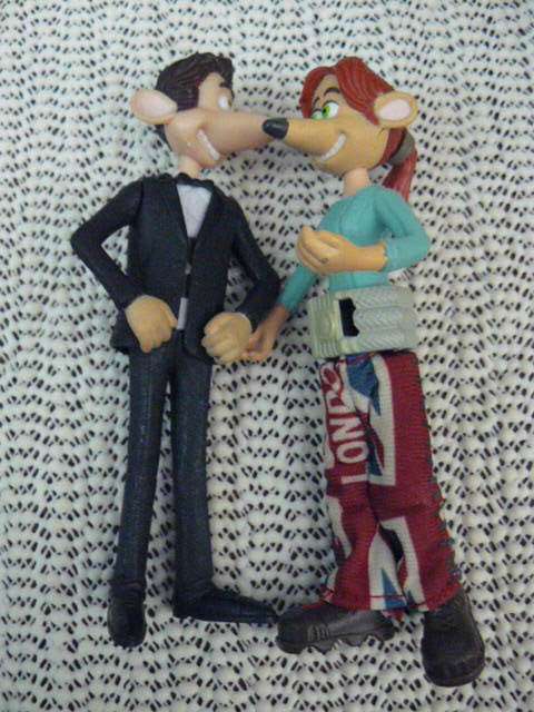"Flushed Away" Roddy and Rita