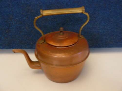COPPER AND BRASS KETTLE