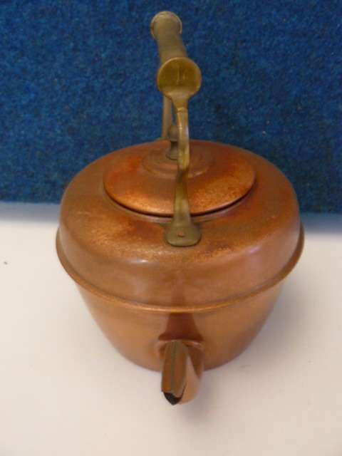 COPPER AND BRASS KETTLE
