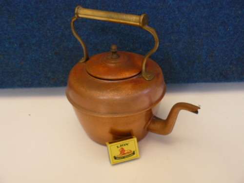 COPPER AND BRASS KETTLE