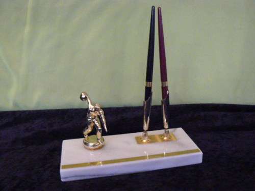 MARBLE PEN STAND - LOVELY !!!@@@!!!