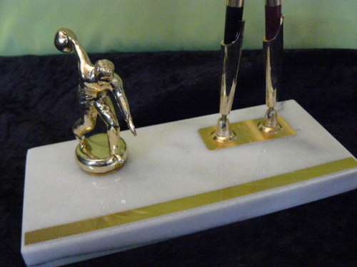 MARBLE PEN STAND - LOVELY !!!@@@!!!