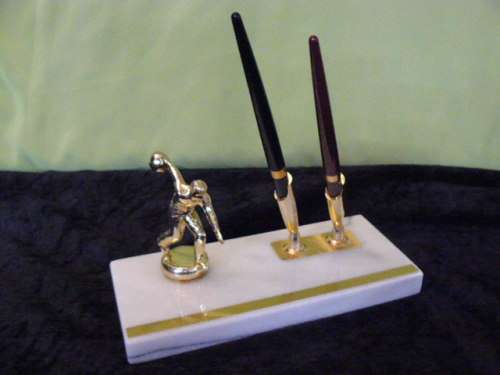 MARBLE PEN STAND - LOVELY !!!@@@!!!
