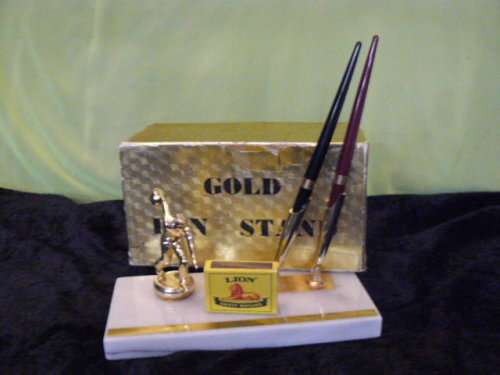 MARBLE PEN STAND - LOVELY !!!@@@!!!