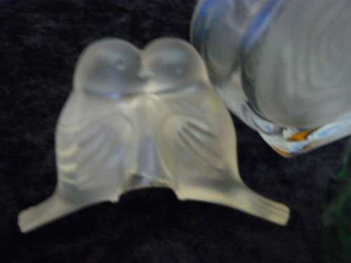 COLLECTABLE GLASS PERFUME BOTTLES