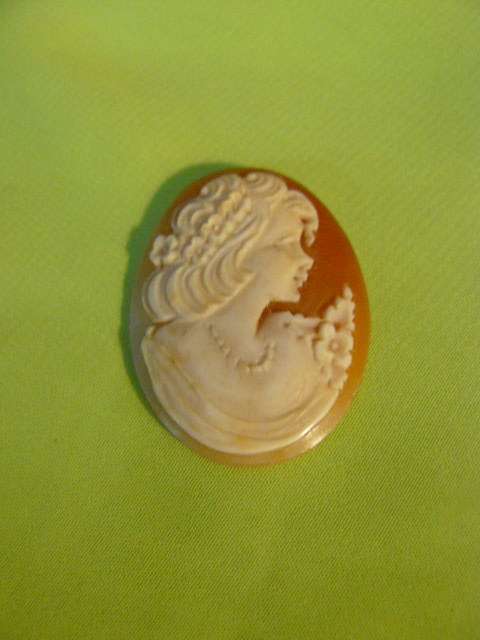 CAMEO BROOCH TOP