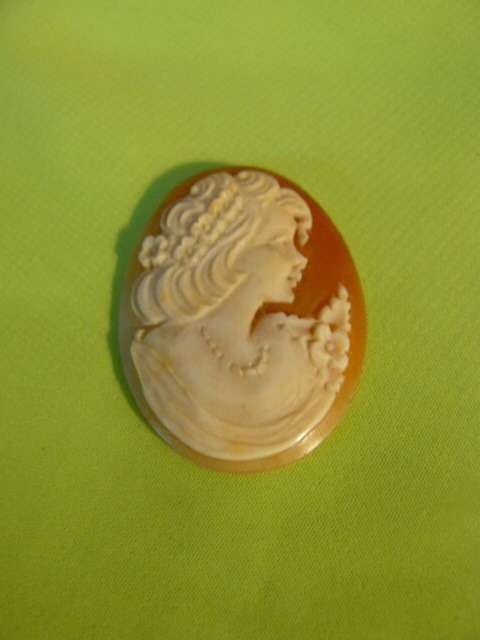 CAMEO BROOCH TOP