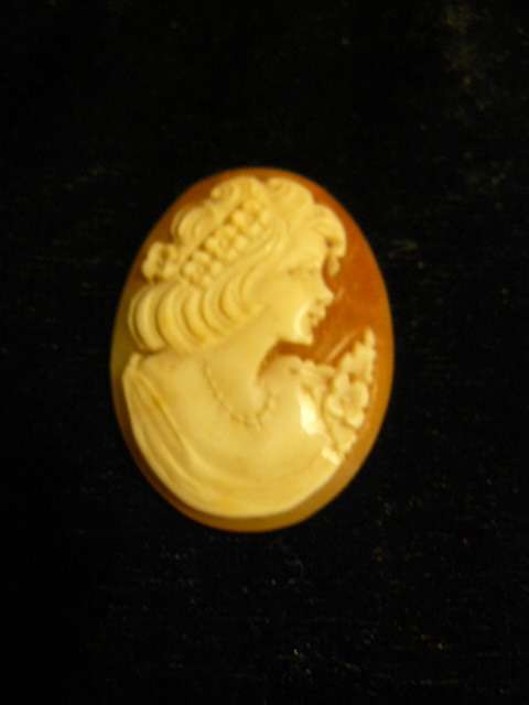CAMEO BROOCH TOP