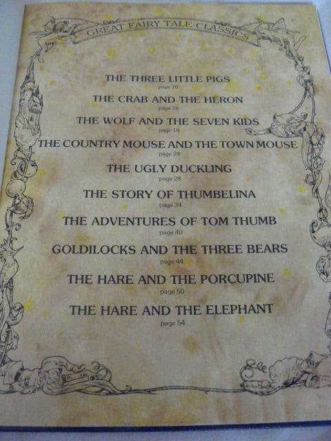 THE THREE LITTLE PIGS AND OTHER TALES HARD COVER PICTURES 55P