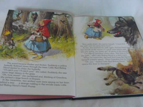 LITTLE RED RIDING HOOD HARD COVER PICTURE BOOK 55P - FAIRY TALE CLASSICS