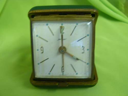 COLLECTABLE TRAVEL ALARM CLOCK JERGER - GERMANY