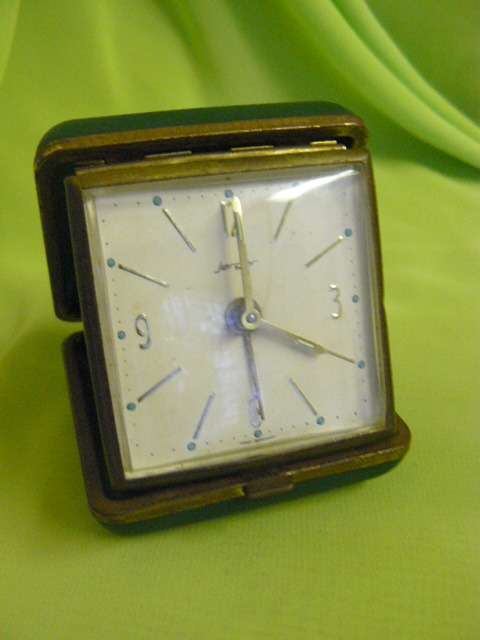 COLLECTABLE TRAVEL ALARM CLOCK JERGER - GERMANY