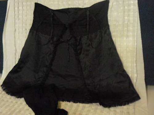BLACK TOP M AND M BLACK STOCKINGS