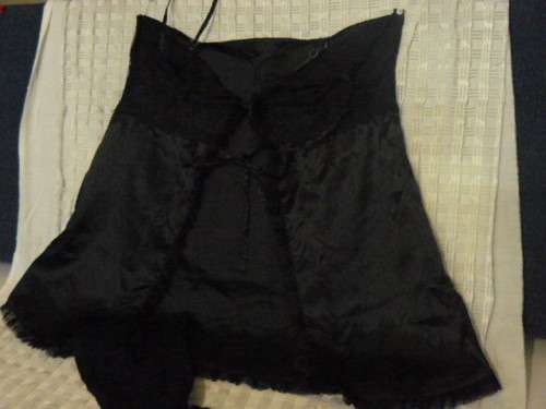 BLACK TOP M AND M BLACK STOCKINGS