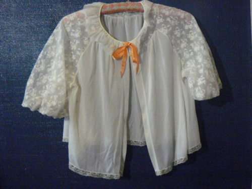 WHITE BED JACKET 34 - 36