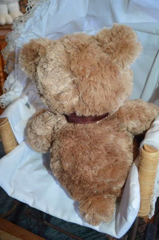 GUND bear with2 colors large and fat unplayed