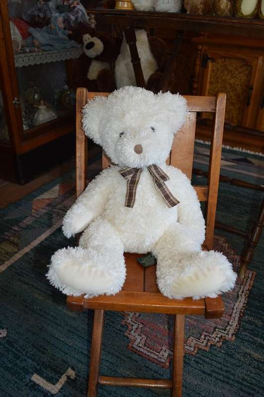 Big white Russ bear Brennan