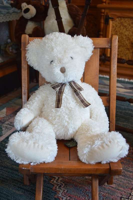 Big white Russ bear Brennan