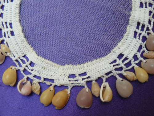 NET JUG COVER WITH SHELLS