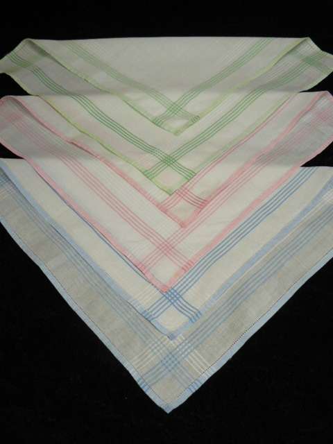 VINTAGE COTTON HANKIES