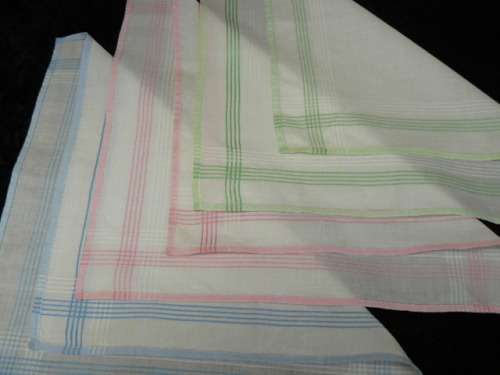 VINTAGE COTTON HANKIES