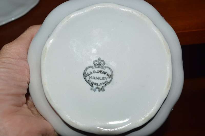 Hanley England dish with lid very pretty