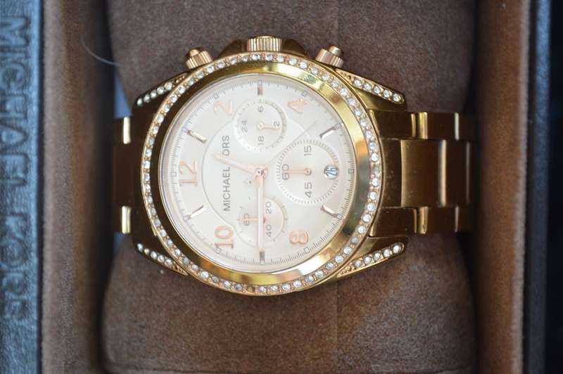 Michael Kors chrono Analogue watch STUNNING !!! - REDUCED !!!!!