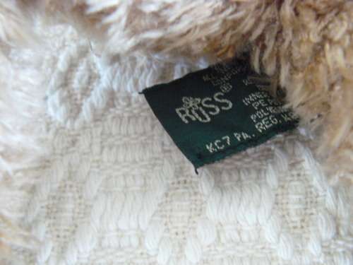 RUSS !!!!! - HARLINGTON COLLECTABLE TEDDY BEAR