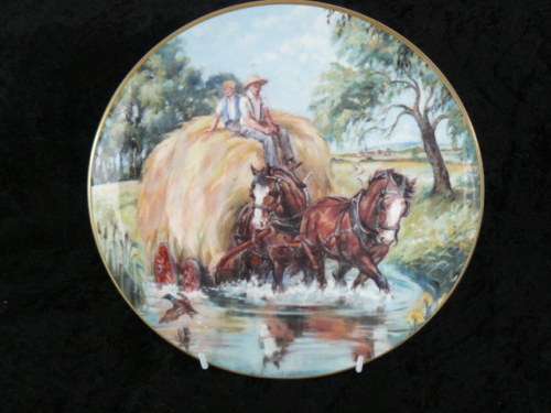 ROYAL DOULTON THE NOBLE SHIRES A REFRESHING CHANGE 21 CM