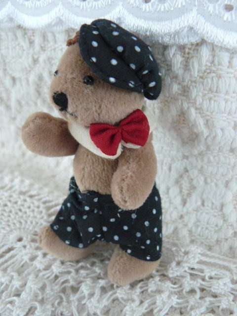 MINIATURE COLLECTABLE TEDDY