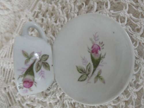 SMALL CUP AND SAUCER FOR DOLL HOUSE