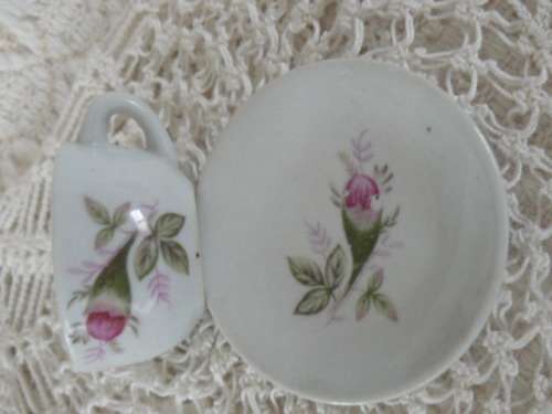 SMALL CUP AND SAUCER FOR DOLL HOUSE