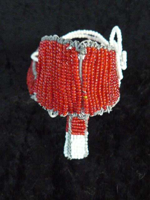 HAND CRAFTED WITH BEADS SHOE